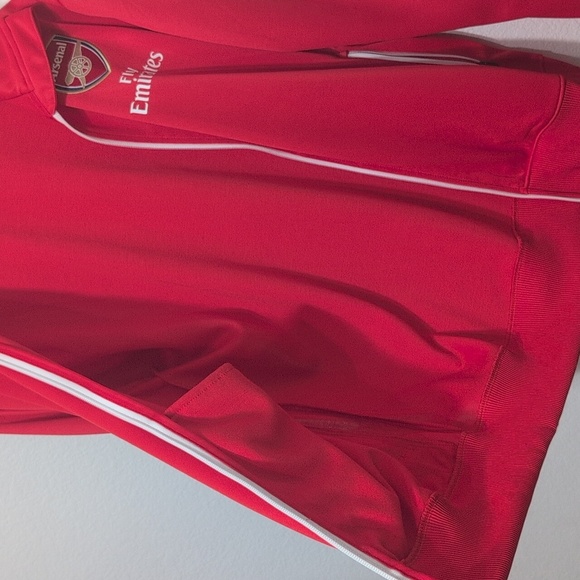Arsenal FC Zip Up Lightweight Jacket Mens Size Medium Puma Classic Red Arsenal - Picture 3 of 17